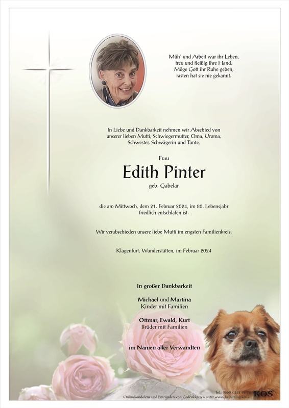 Edith Pinter